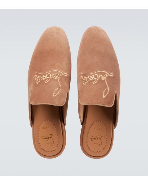 Christian Louboutin Multicolor Coolito Flat Mules for men