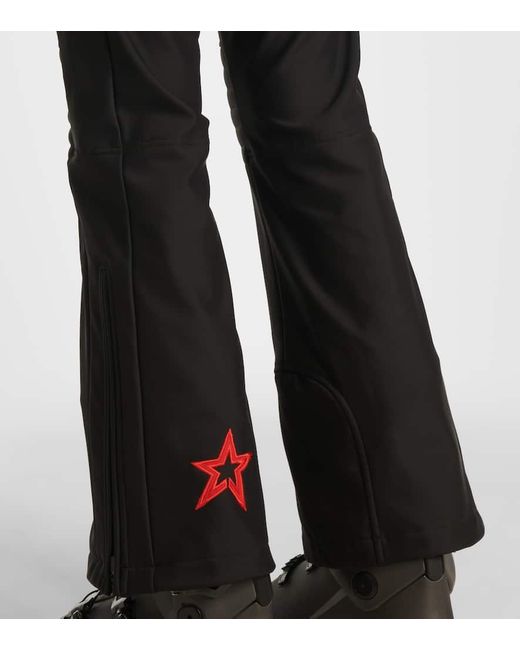 Perfect Moment Black Jg Flared Ski Salopettes