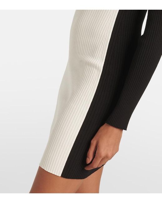 Courreges Multicolor Colorblocked Minidress
