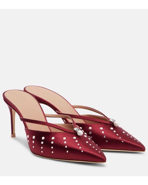 Mules Marisa 70 di Malone Souliers in Red