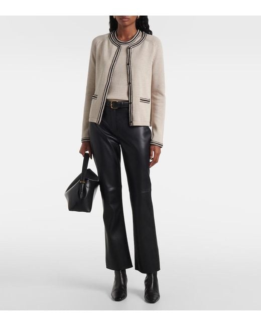 Max Mara Natural Zenobia Cotton Cardigan