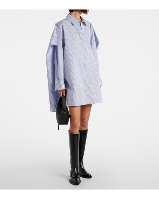Proenza Schouler Black Bronco Leather Knee-High Boots