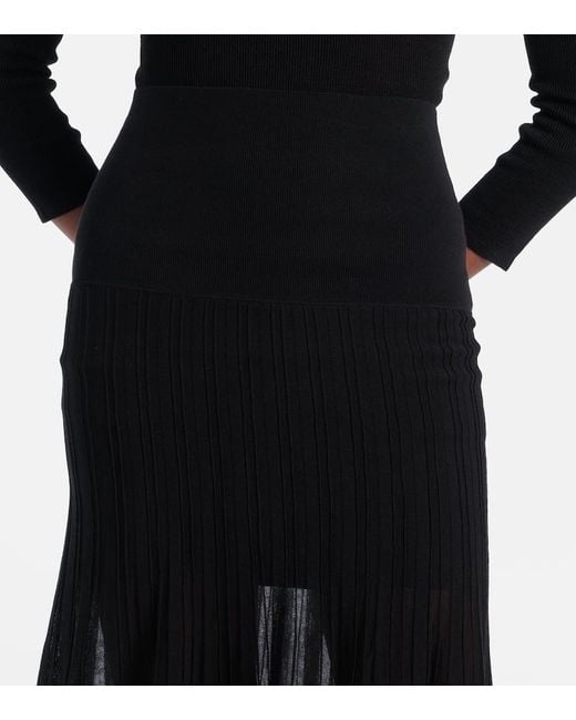 Isabel Marant Black Rock Ezra Aus Crepe