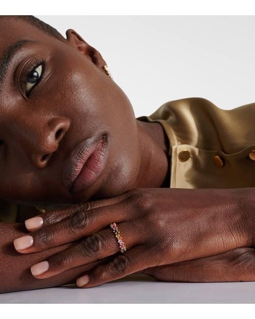 Anillo De Oro De 18 Ct Con Zafiro Suzanne Kalan de color Metallic