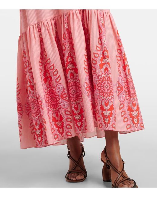 Abito Lungo di Etro in Pink