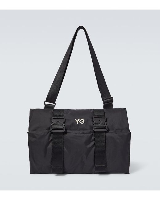 Y-3 Black Crossbody Bag for men