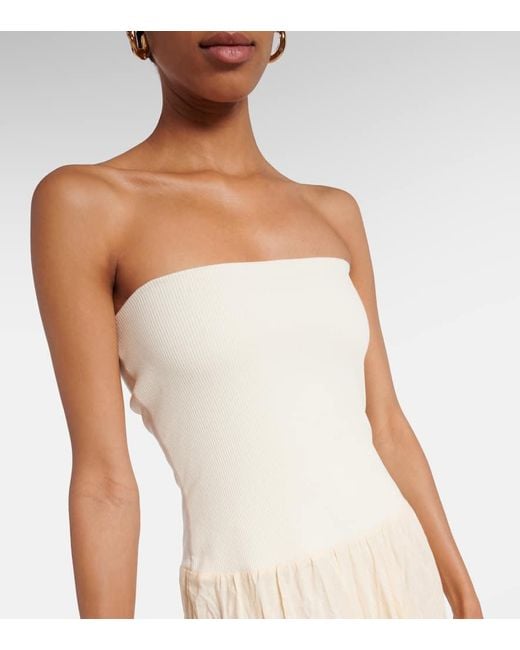 Johanna Ortiz Natural Light And Sound Skirt Dress