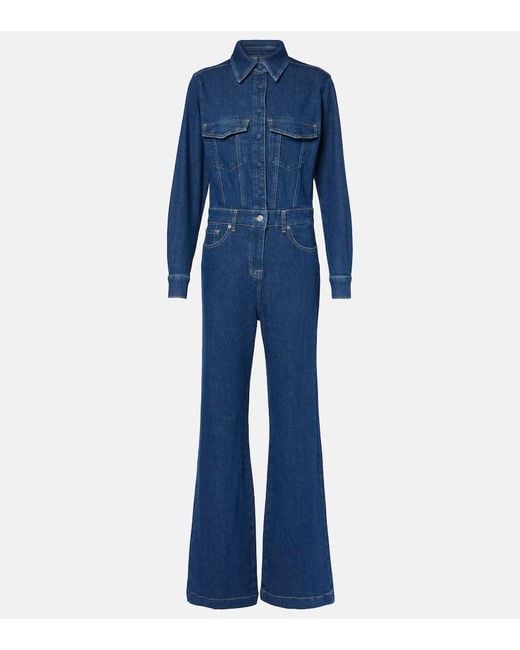 Mono Flared De Denim 7 For All Mankind de color Blue