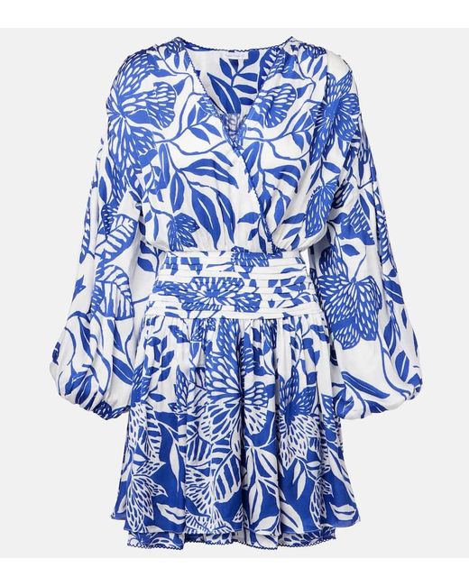 Poupette Blue Minikleid Coleen