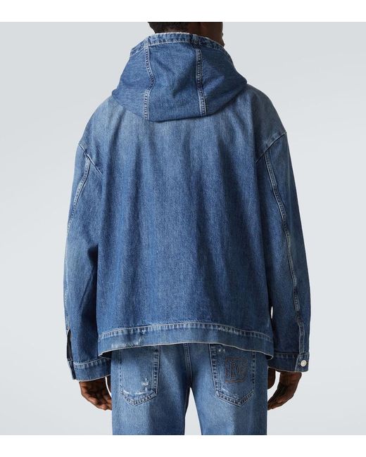 Dolce & Gabbana Blue Denim Jacket for men