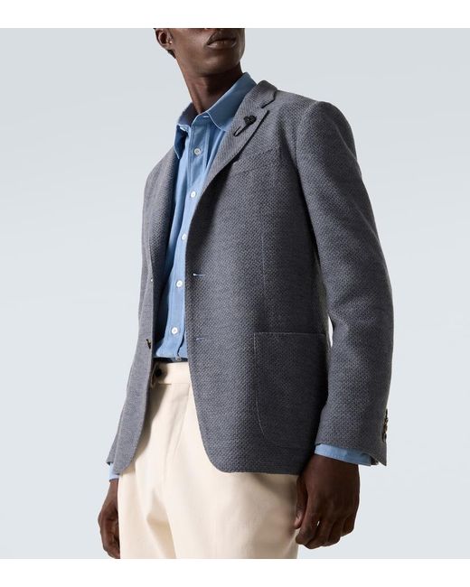 Lardini Blazer Aus Wolle in Gray für Herren