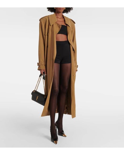 Saint Laurent Black Bikershorts