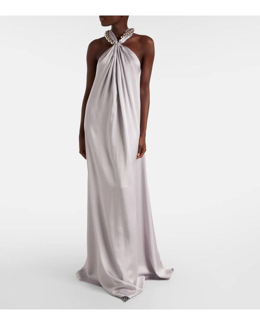 Abito Lungo di Stella McCartney in White