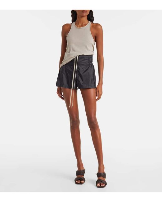Short A Taille Mi-Haute Rick Owens en coloris Blue