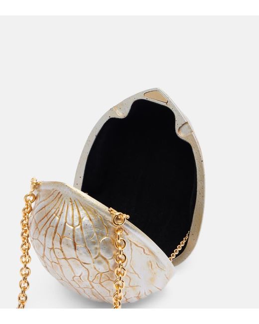 Clutch Walnut di J.W. Anderson in Natural