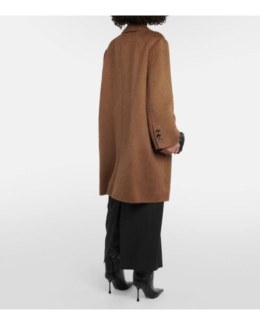 Cappotto Urban Attraction in misto lana di Dorothee Schumacher in Brown