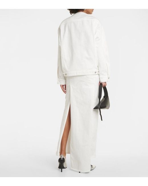 Courreges White Denim Jacket