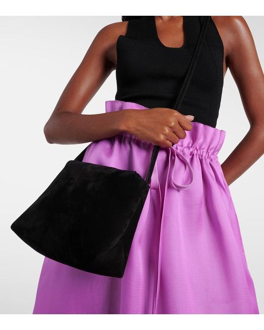 Borsa A Tracolla Lina di Khaite in Black
