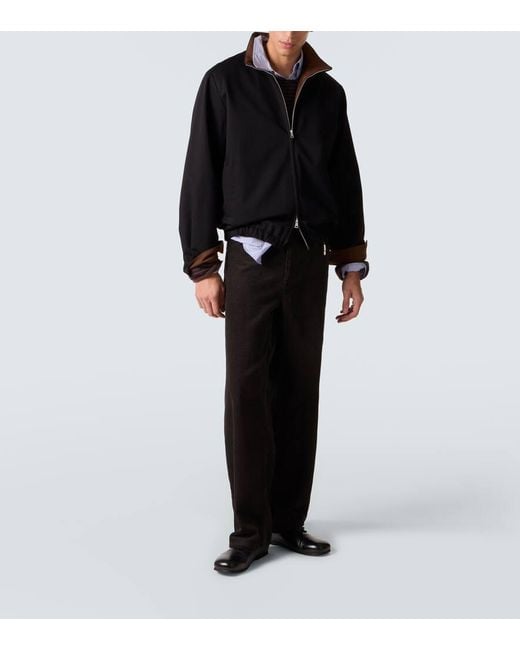 Chaqueta Casino En Sarga De Algodon Our Legacy de hombre de color Black