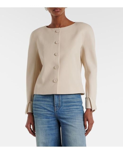Chloé Natural Virgin Wool Jacket