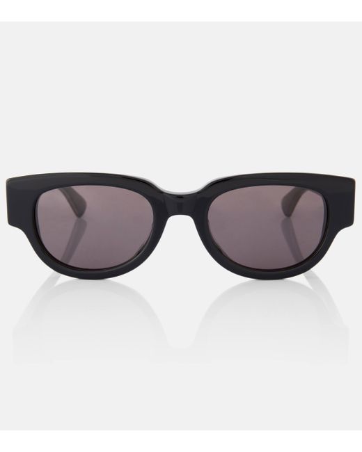 Bottega Veneta Brown Triangle Sunglasses
