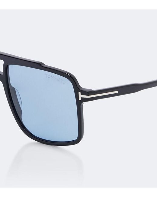 Tom Ford Blue Kemp Navigator Sunglasses