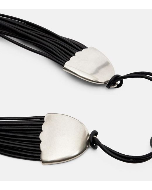 Isabel Marant Black Brandy Leather Belt