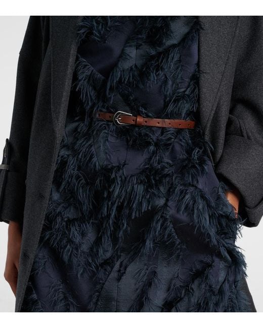 Brunello Cucinelli Brown Guertel Aus Leder