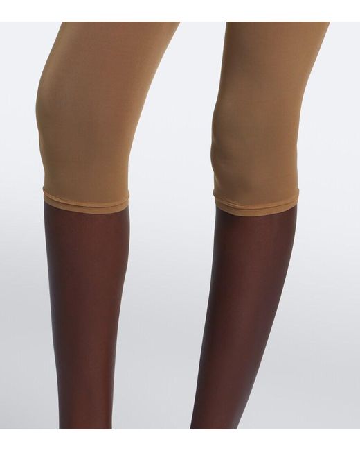 Magda Butrym Brown Semi-Sheer Capri Pants