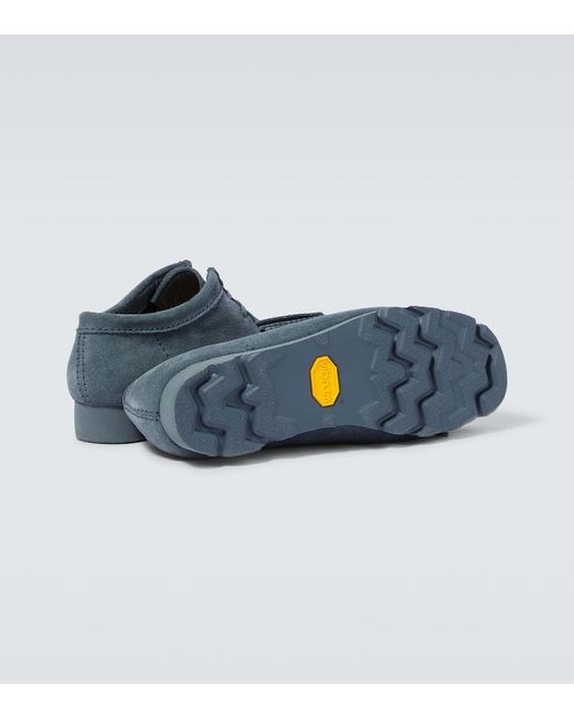 Zapatos Wallabee GORE-TEX® de piel Clarks de hombre de color Blue