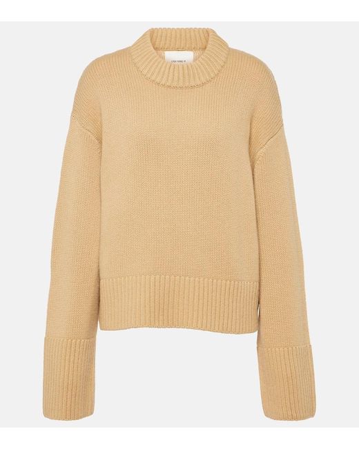 Lisa Yang Natural Sony Cashmere Sweater