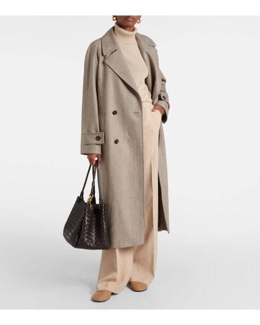Loro Piana Virgin Wool Trench Coat