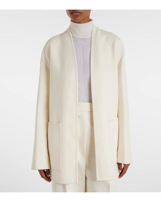 Rohe Natural Jacke Aus Wolle