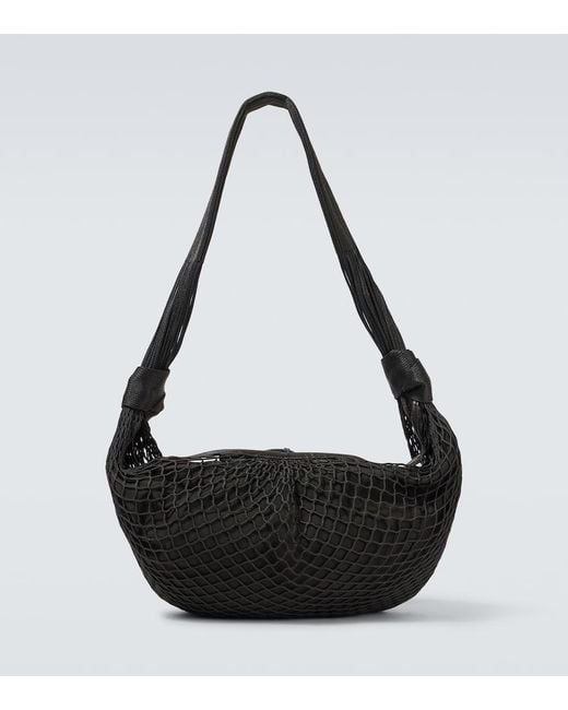 Lemaire Black X Filt Croissant Net Shoulder Bag for men