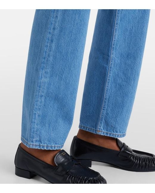 Blazé Milano Blue Nariida Straight Jeans