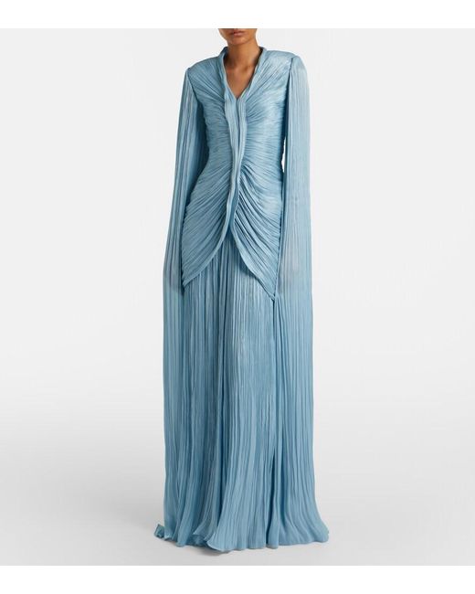 Marmar Halim Blue Robe