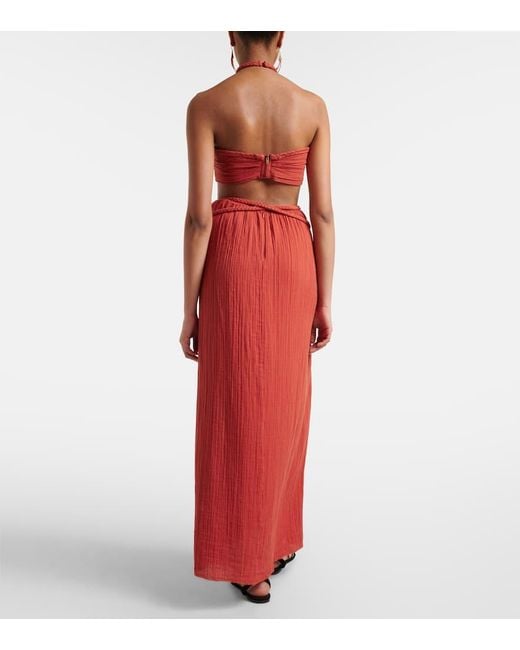 Abito Lungo di Isabel Marant in Red