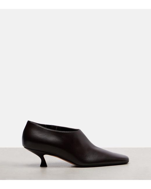 Calvin Klein Black Anna Leather Pumps