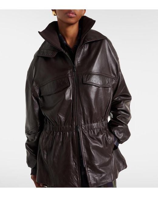 Frankie Shop Black Carnaby Leather Jacket