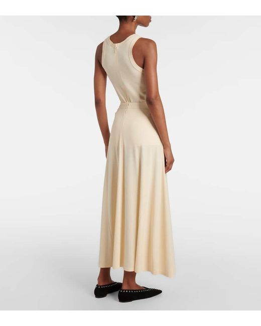 Totême  Natural Jersey Maxi Skirt
