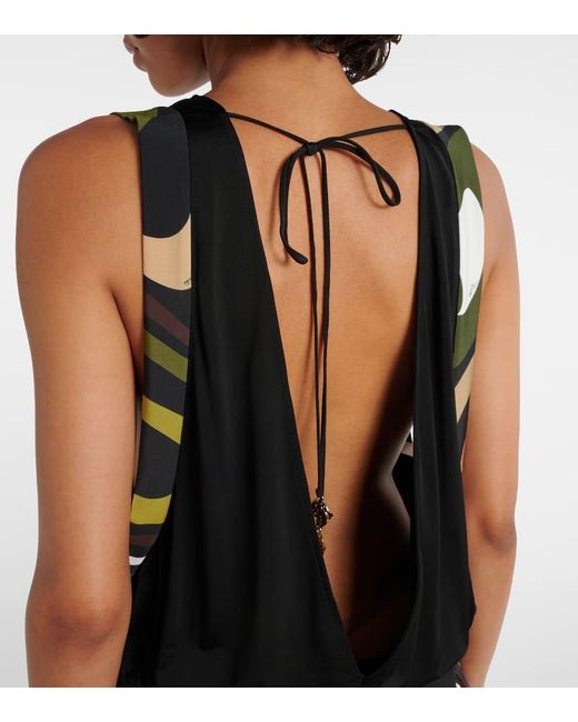 Miniabito Marmo di Emilio Pucci in Black