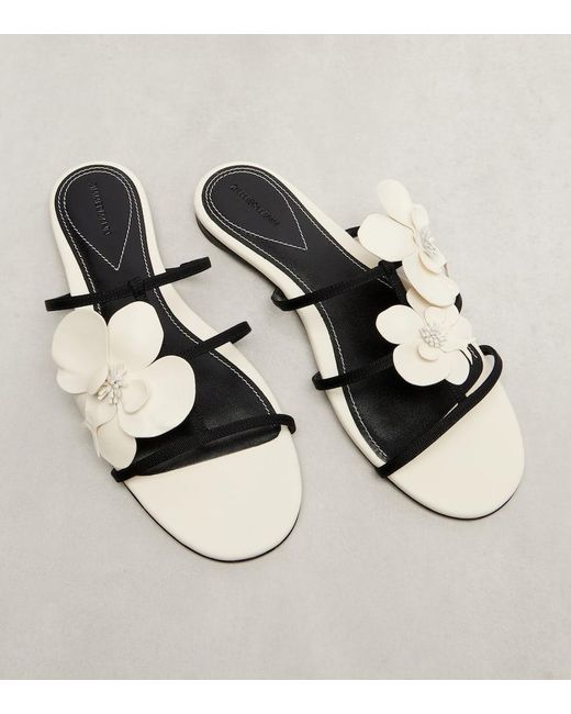 Zimmermann White Sandalen Orchid Aus Leder
