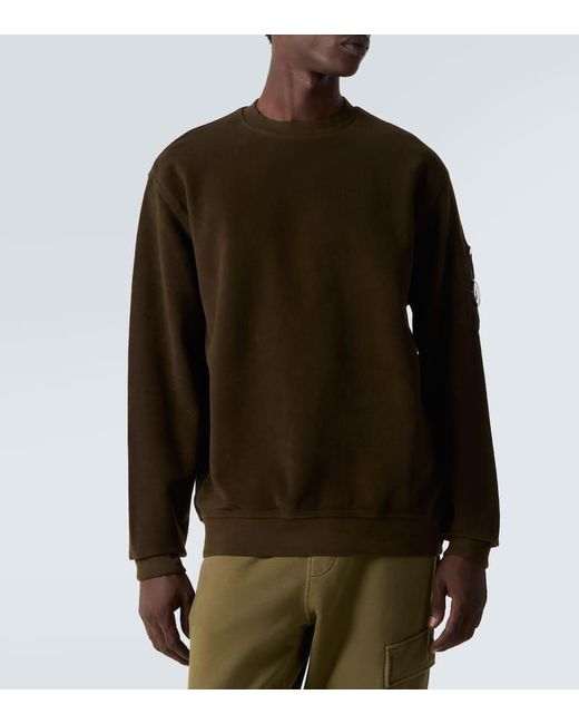 C P Company Sweatshirt Aus Baumwolle in Brown für Herren