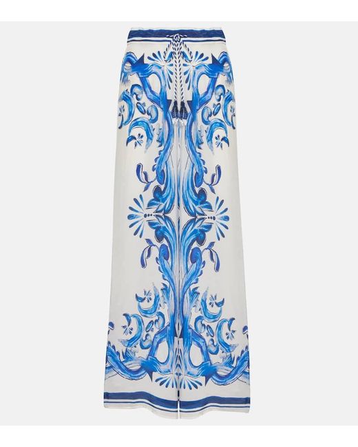 Farm Rio Blue Weite Hose Garden Tiles