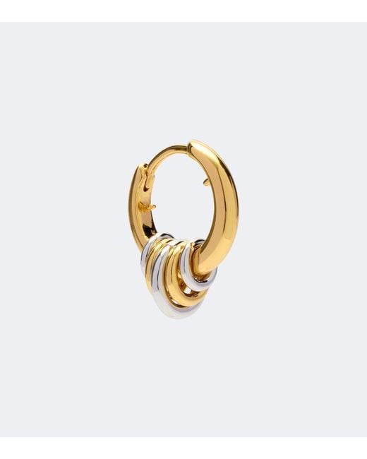 DEHANCHE Metallic Revenge Hoop Earrings