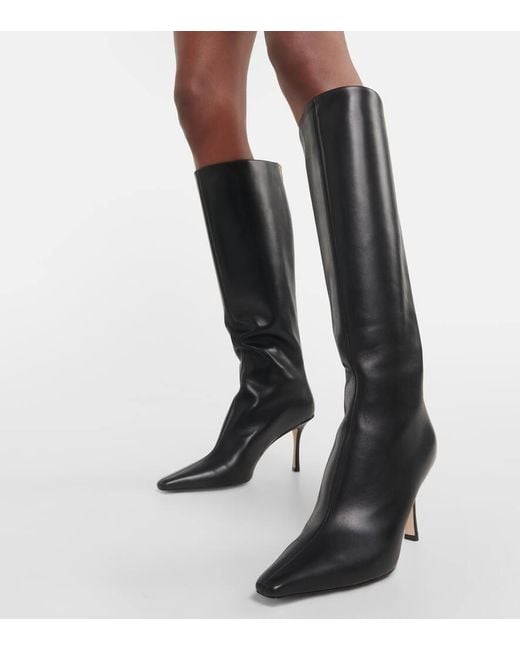 Stivali Agathe 85 di Jimmy Choo in Black