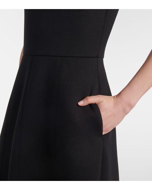 Max Mara Black Midikleid Zigote Aus Jersey