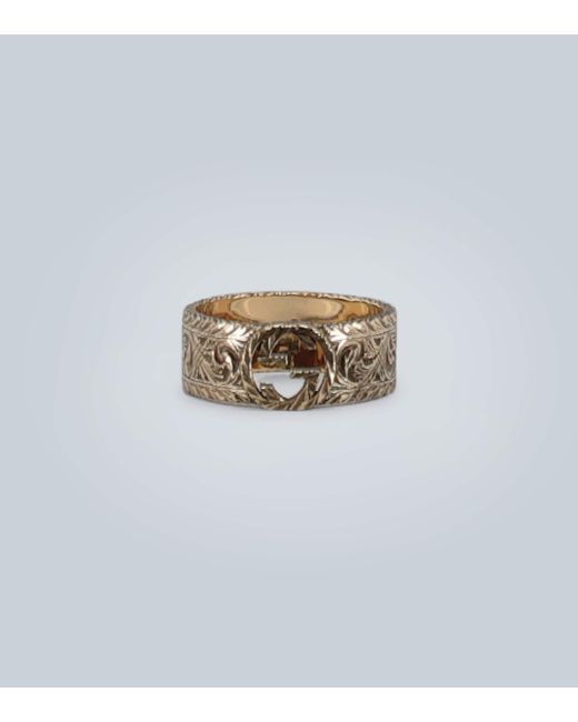 gucci ring mens gold