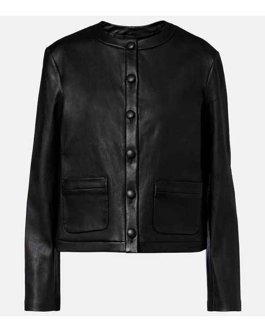 Stouls Black Gabrielle Leather Jacket