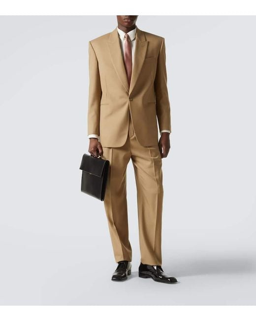 Saint Laurent Black Leather Briefcase for men